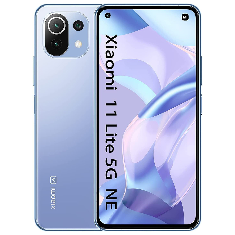 Celular Xiaomi 11 Lite 5G NE 8GB de RAM / 256GB / Display 6.55" / Dual Sim LTE - Bubblegum Azul