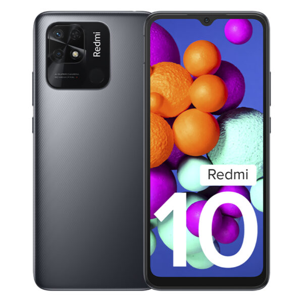 Celular Xiaomi Redmi 10 6GB de RAM / 128GB / Tela 6.71" / Dual Sim LTE - Midnight Negro (India)