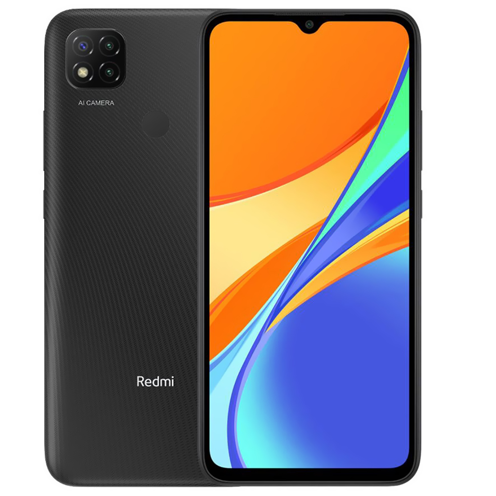 Celular Xiaomi Redmi 9C 4GB de RAM / 128GB / Display 6.53" / Dual Lite LTE - Midnight Cinza