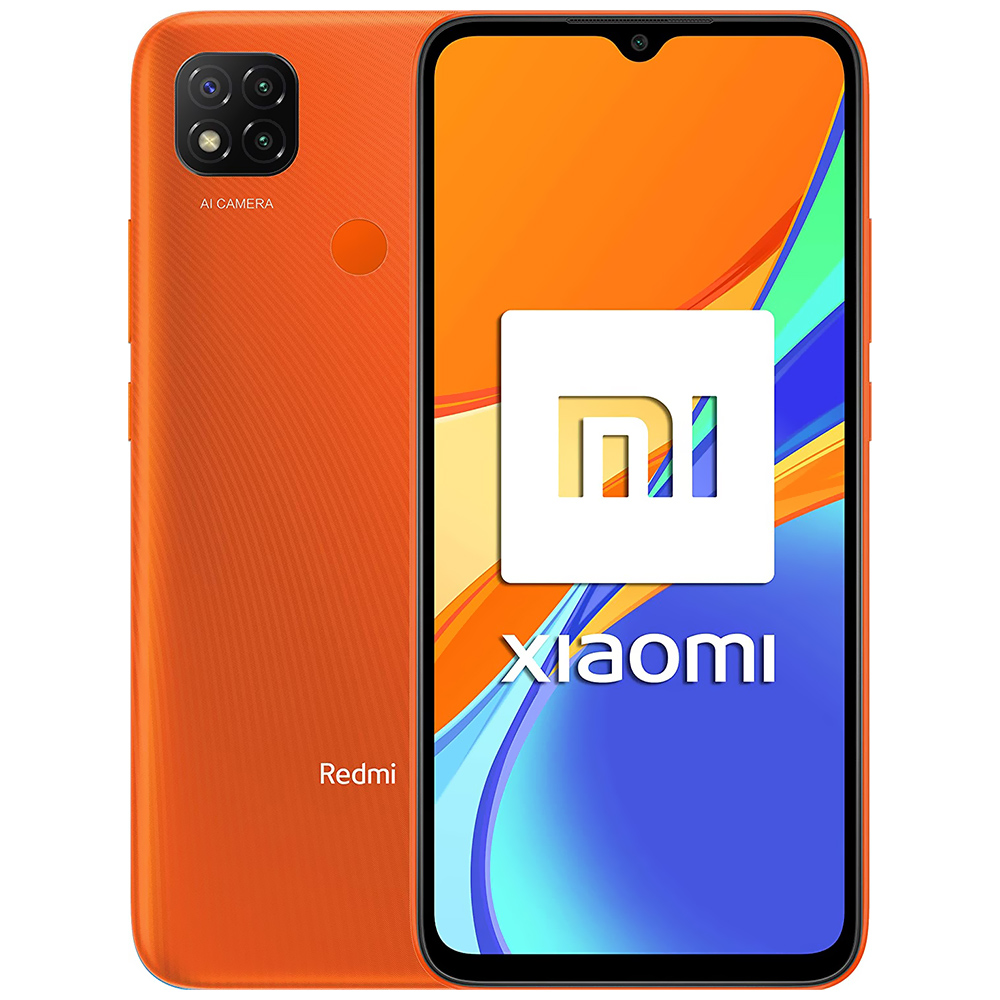 Celular Xiaomi Redmi 9C 4GB de RAM / 128GB / Display 6.53" / Dual Sim LTE - Sunrise Laranja