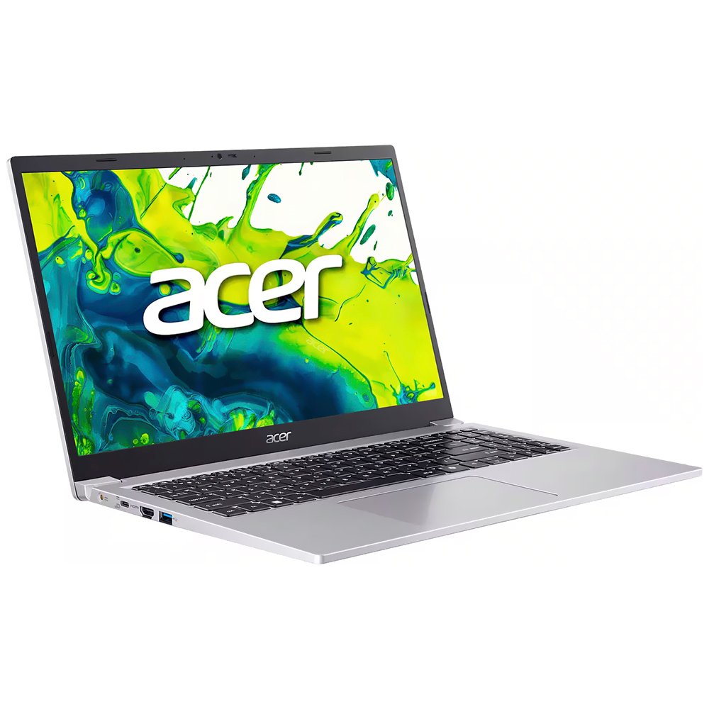 Notebook Acer Aspire Lite AL15-36P-32XP Intel Core 3 N350 Pantalla FHD IPS 15.6" / 8GB de RAM / 128GB SSD / Win11 - Light Plata - Imagen 4