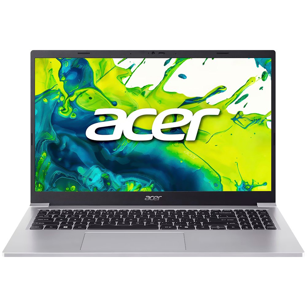 Notebook Acer Aspire Lite AL15-36P-32XP Intel Core 3 N350 Pantalla FHD IPS 15.6" / 8GB de RAM / 128GB SSD / Win11 - Light Plata
