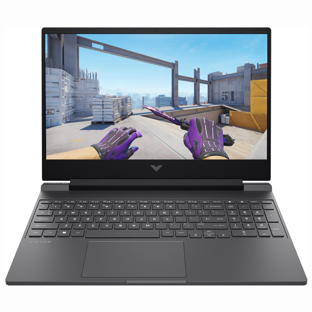 Notebook Gamer HP Victus 15-FA2104TX Intel Core i7 13620H Pantalla Full HD 15.6" / 16GB de RAM / 512GB SSD / GeForce RTX4050 6GB / Win11Home - Negro (Inglés)