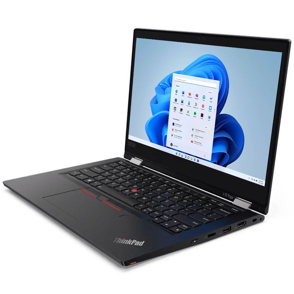 Notebook Lenovo ThinkPad L13 Yoga Intel Core i5 10210U Pantalla Touch Full HD 13.3" / 16GB de RAM / 256GB SSD - Gris (Inglés) (Recondicionado) - Imagen 3