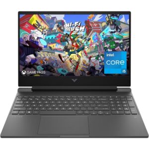Notebook Gamer HP Victus 15-FA1029NR Intel Core i5 12450H Pantalla Full HD 15.6" / 16GB de RAM / 512GB SSD / GeForce RTX2050 4GB - Gris (Inglés)