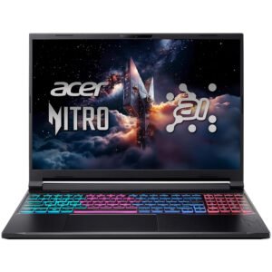 Notebook Gamer Acer Nitro V 16S AI ANV16S-61-R9TR AMD Ryzen AI 7 350 Pantalla WUXGA 16" / 16GB de RAM / 1TB SSD / Win11Home / GeForce RTX5060 8GB - Obsidian Negro (Inglés)