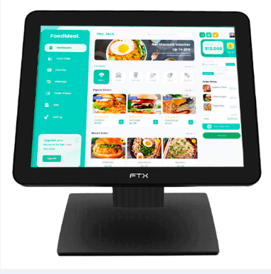 Equipo POS Touch All in One de 15 pulgadas con software ASYS NEXT
